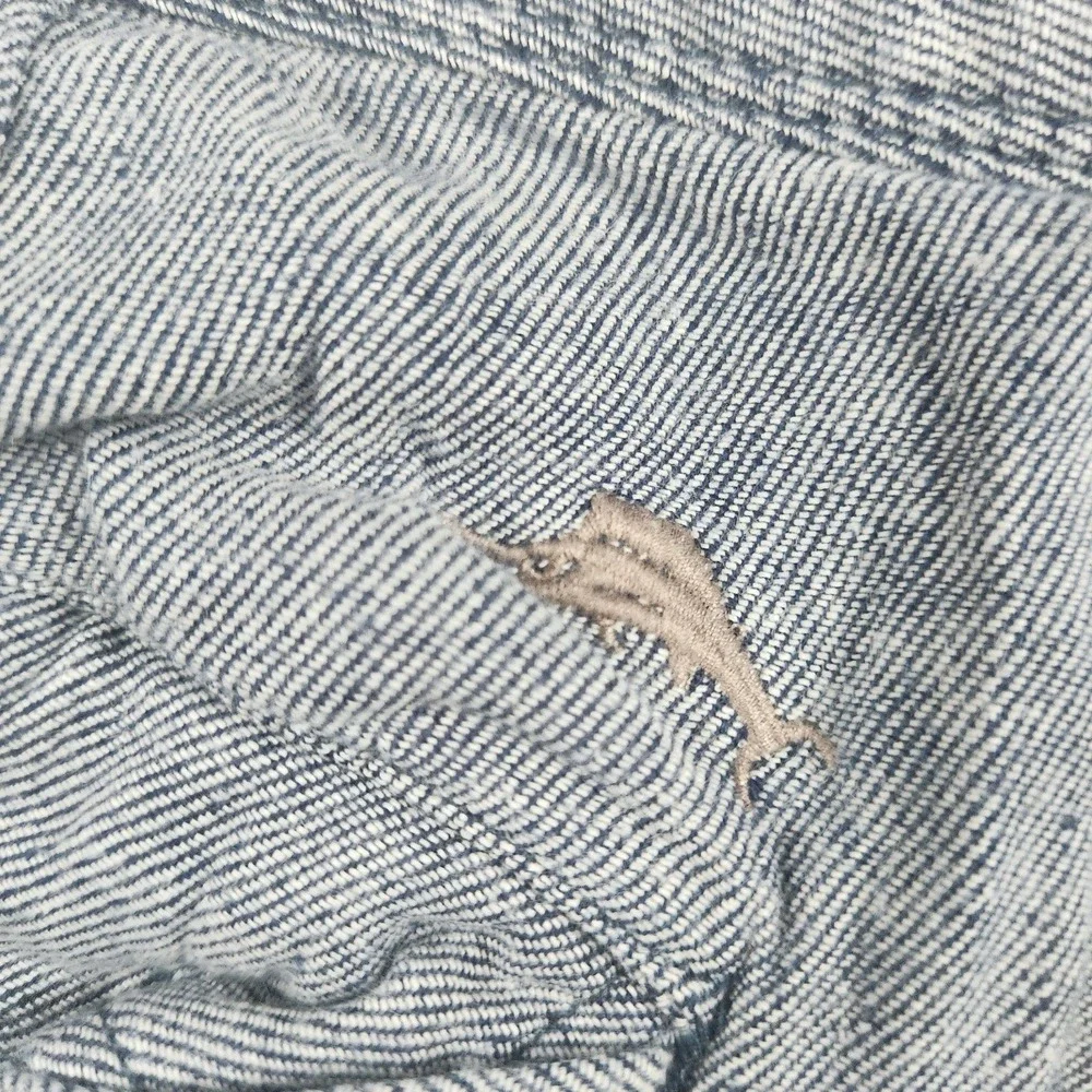 Tommy Bahama Men's Sz 42 Shorts Blue Pin Stripe‎ 100% Linen 10